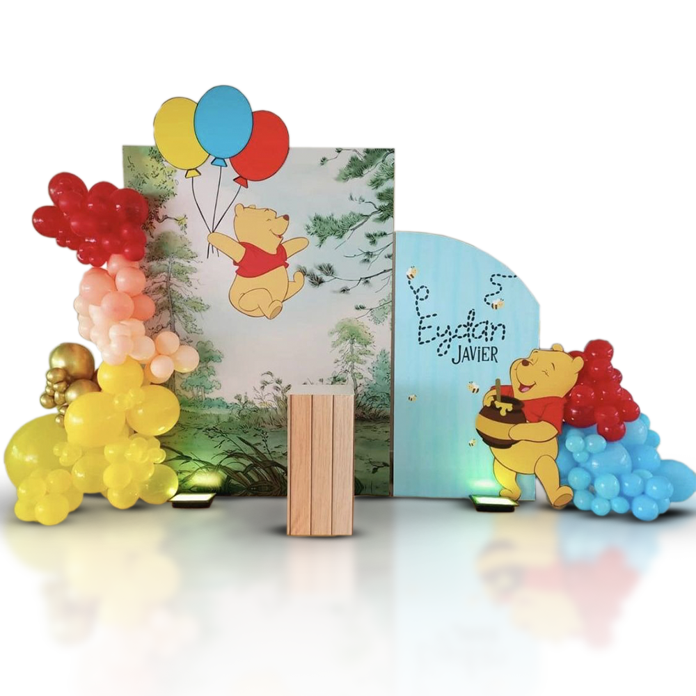 Winnie The Pooh Theme Decoration – Balloons Co