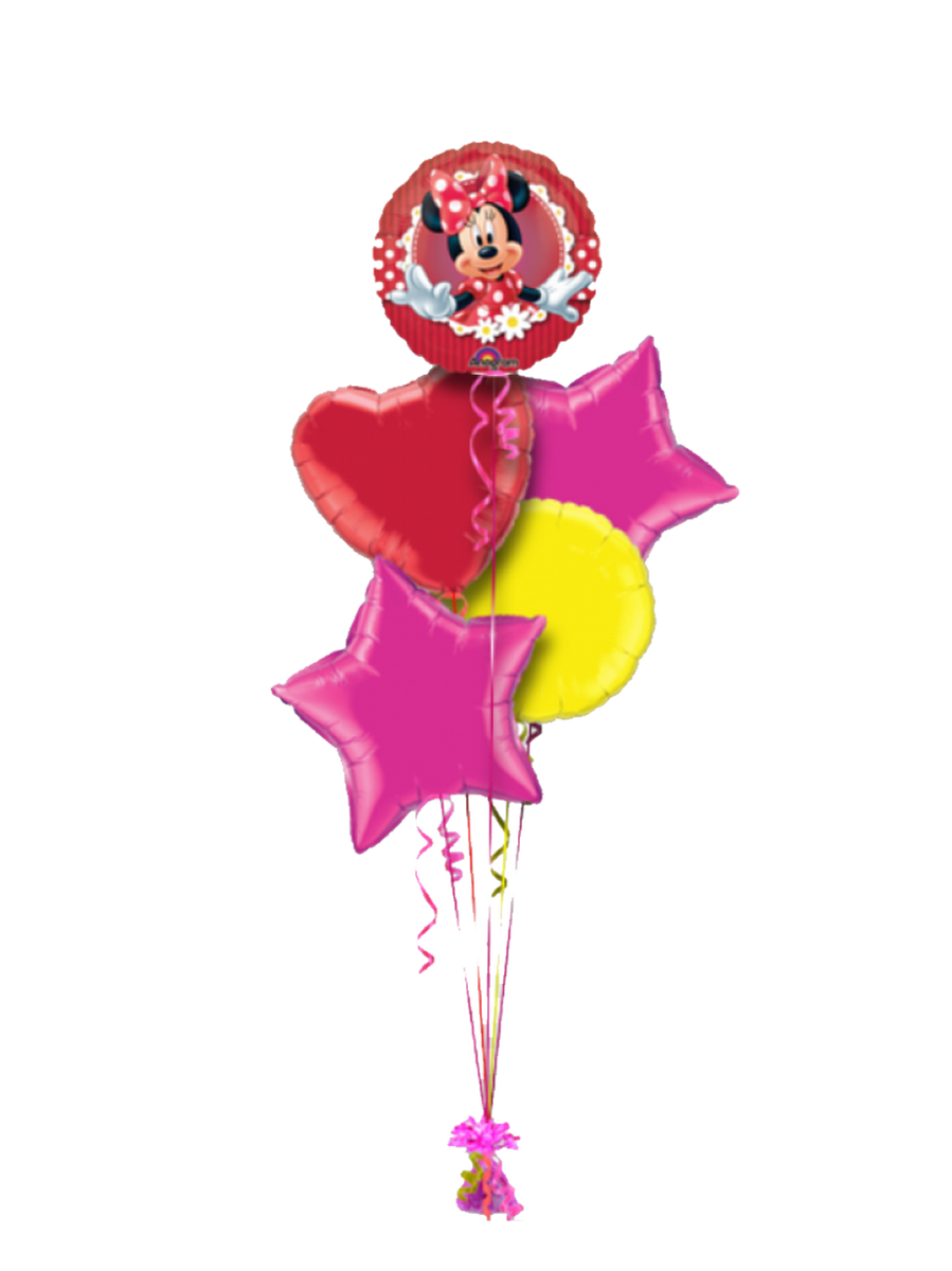 Minnie Mouse Colors Bouquet – Balloons Co