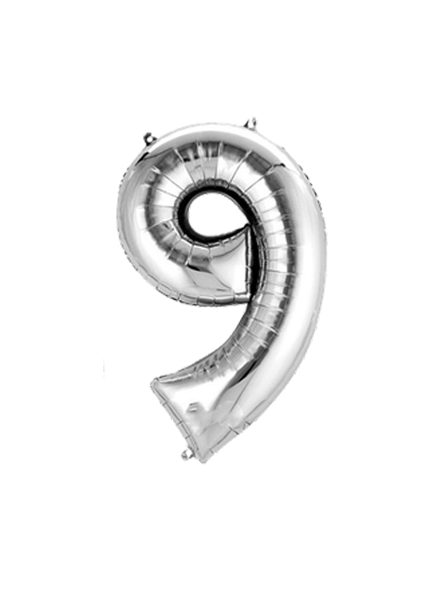 Super Shape Number 9 Balloons Co