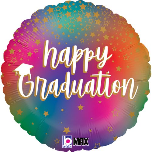 Colorful Grad Balloon – Balloons Co