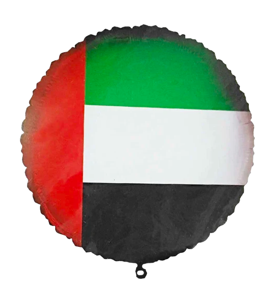 UAE Flag Round Foil Balloon – Balloons Co