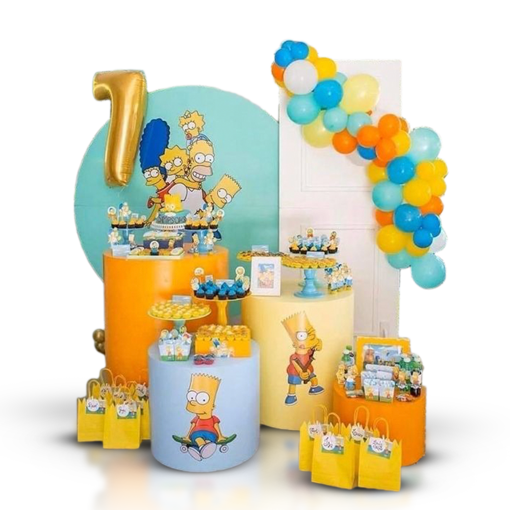 Simpson Theme Check In The Simpsons Theme Decoration – Balloons Co