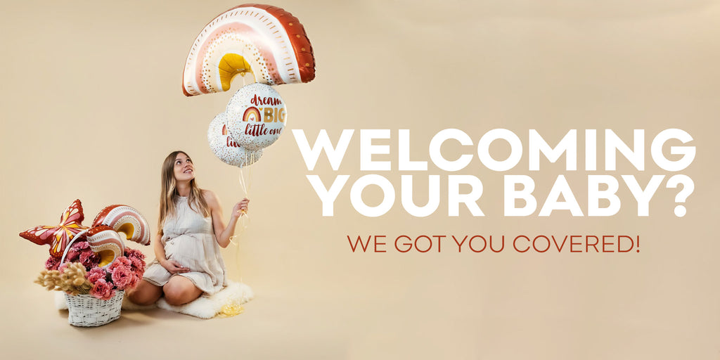 Welcome Your Newborns with Stylish Balloon Arrangements. Buy it now!
