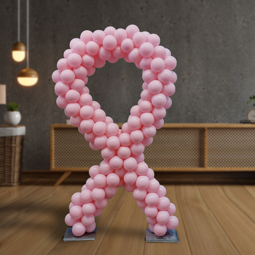 Breast Cancer Awareness Ribbon Decoration – Balloons Co