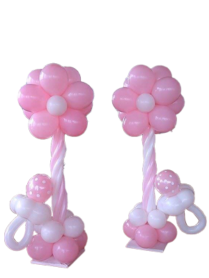Baby Girl Flower Stand