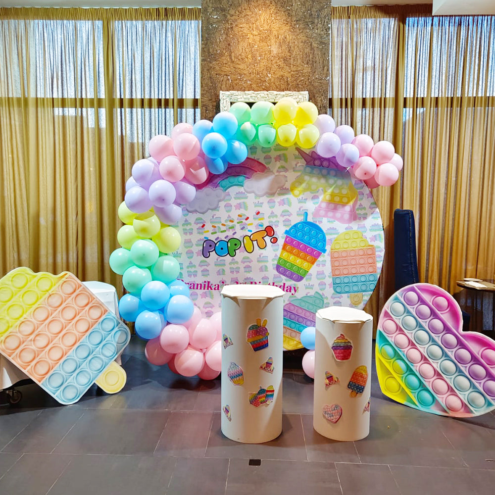 Balloon Cake Arch — Donna's Cards & Party Balloons