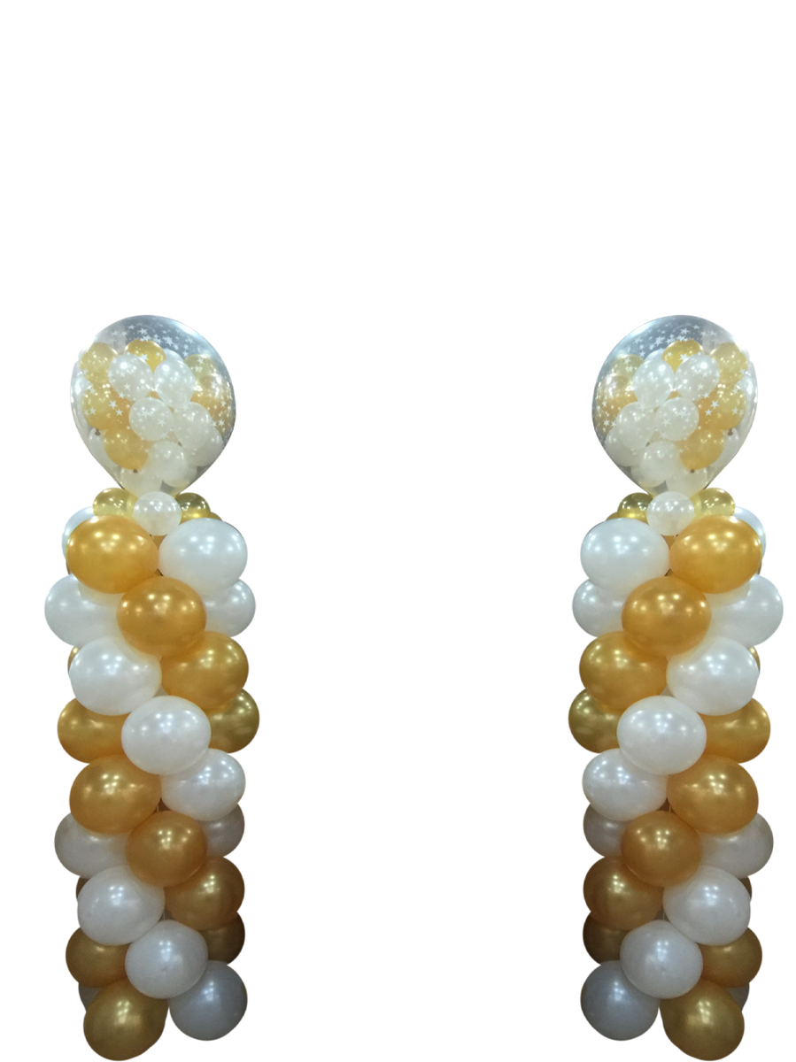 Golden Wedding Stands Balloons Co